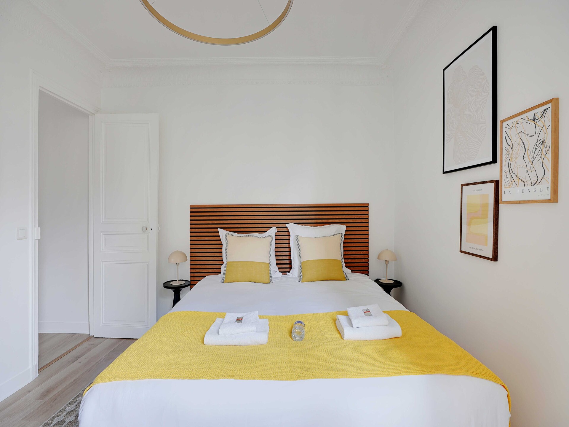Licht appartement met 2 slaapkamers in het 14e arrondissement, vlakbij metro - foto 12