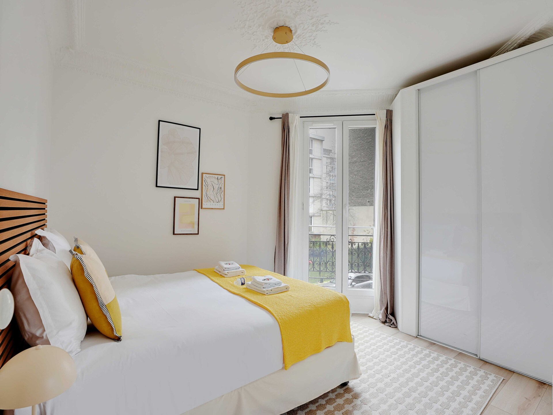 Licht appartement met 2 slaapkamers in het 14e arrondissement, vlakbij metro - foto 13