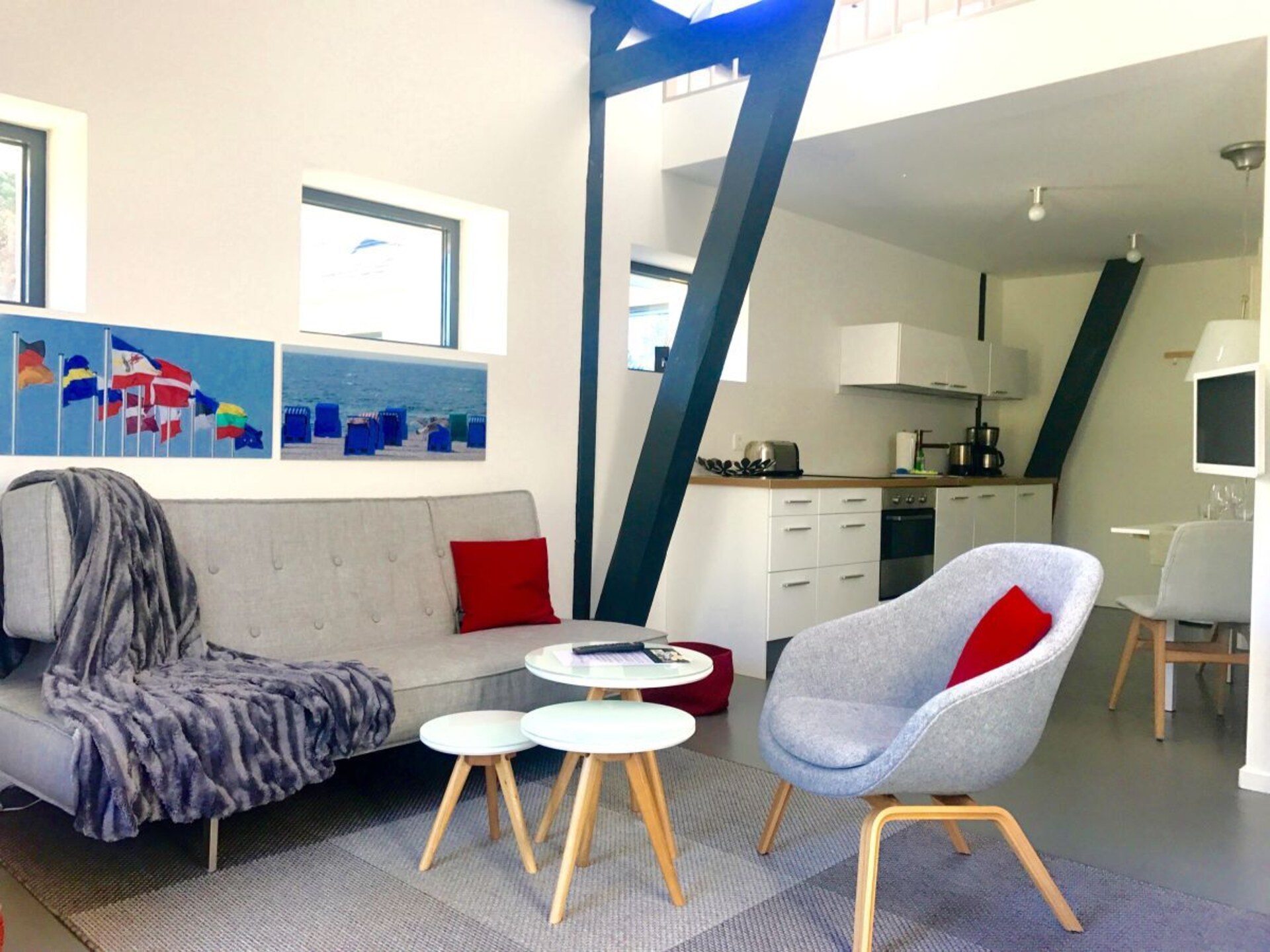 Vrijstaand loftappartement op 150m van strand Binz - foto 12
