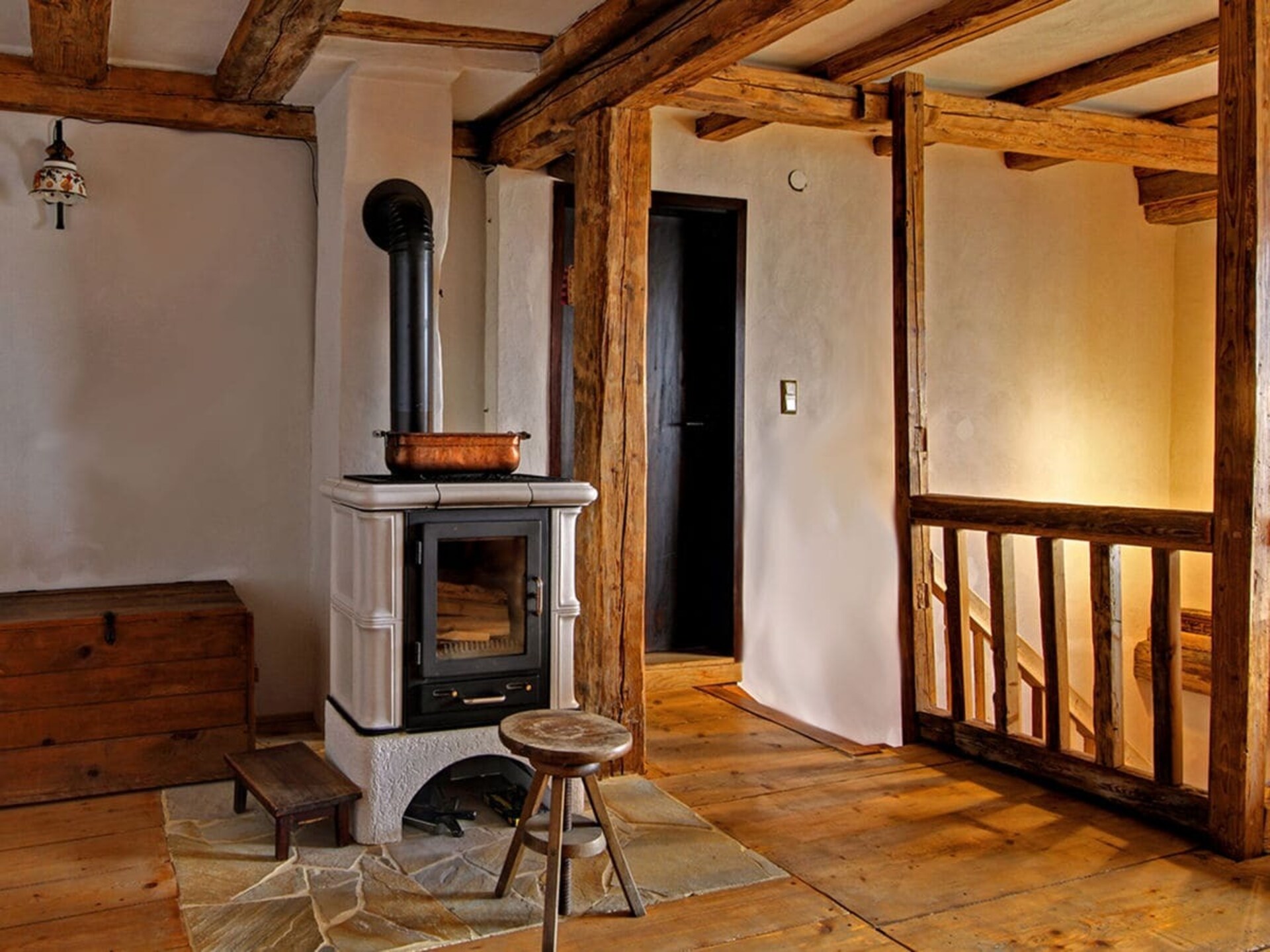 Authentiek vakantiehuis in Wutach met Alpenpanorama en tegelkachel - foto 8