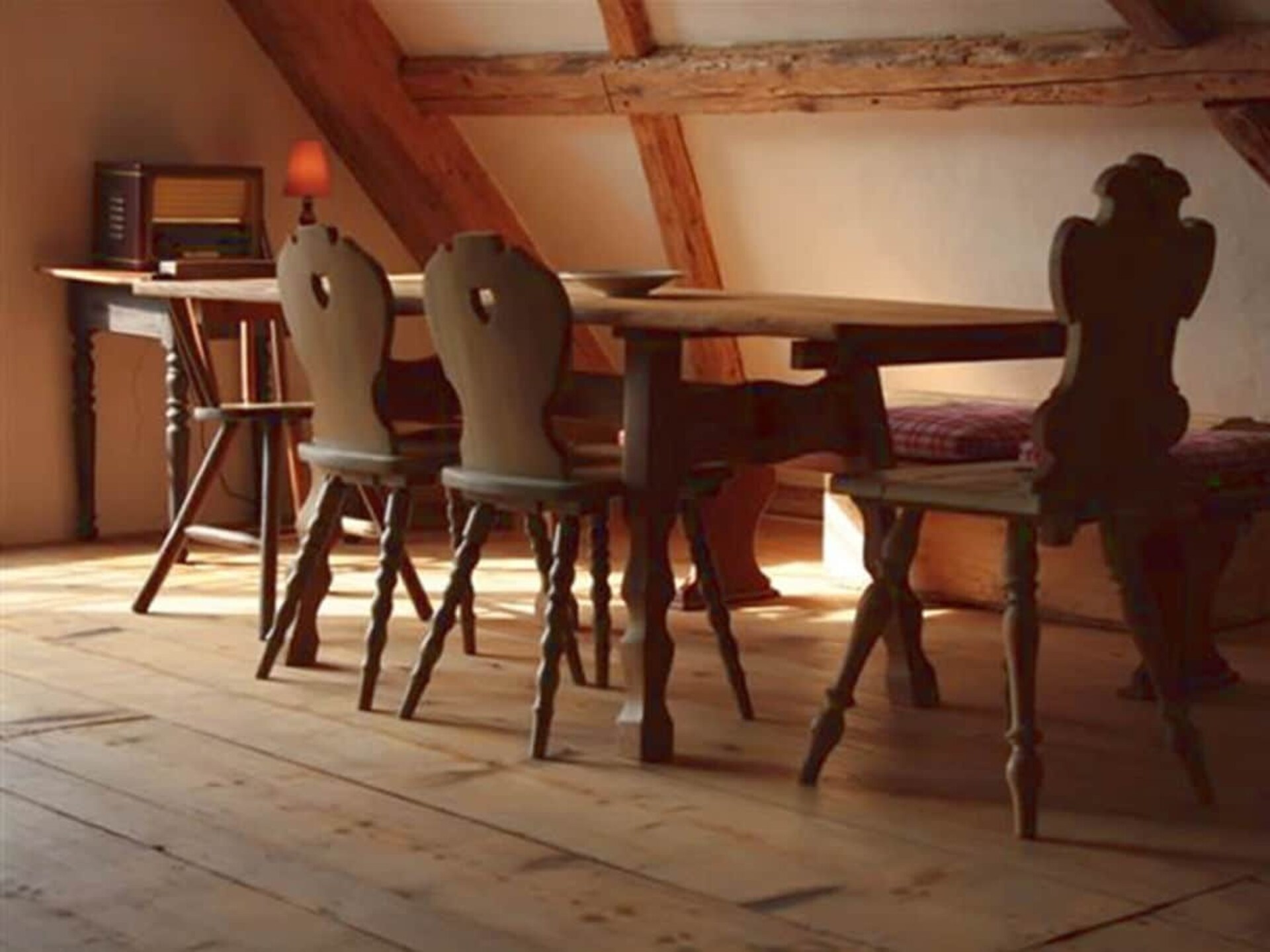 Authentiek vakantiehuis in Wutach met Alpenpanorama en tegelkachel - foto 12