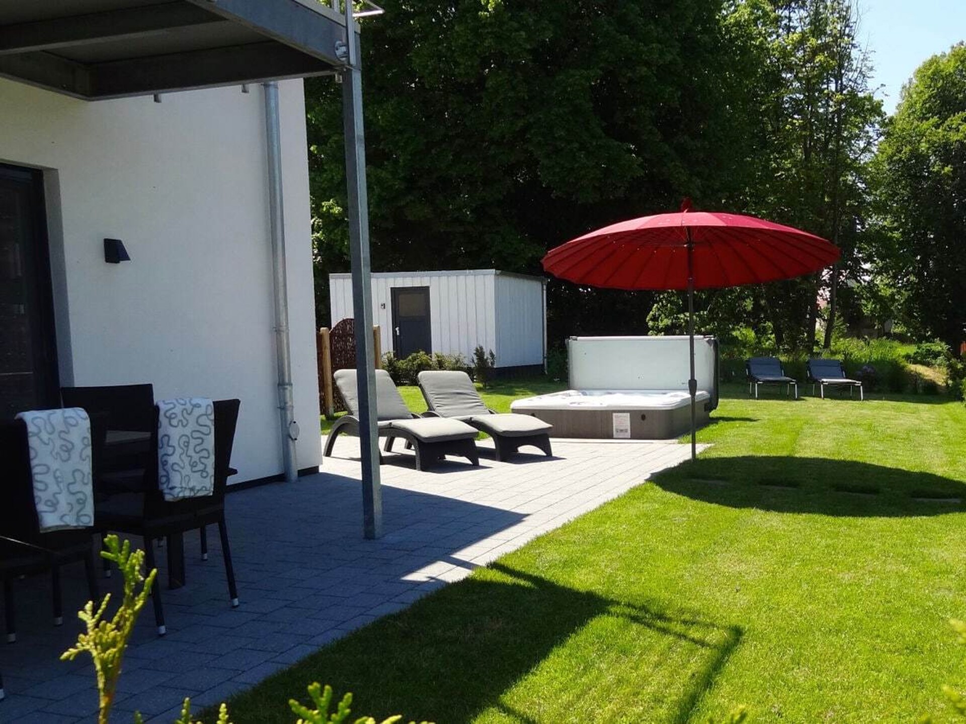 Villa Foresta: Modern vakantiehuis met privé-spa, sauna & uitzicht op kasteelpark - foto 10