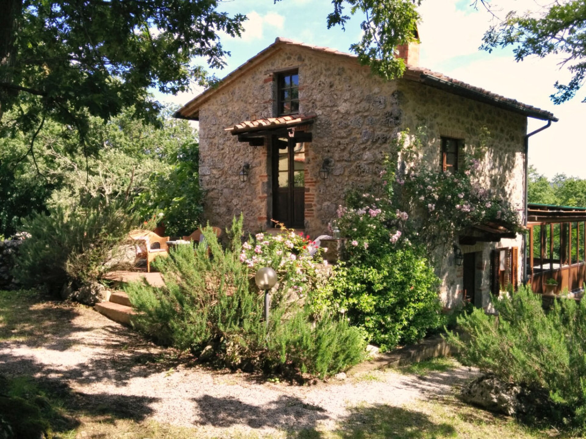 Casa Bistini: Rustiek Toscaans huis met zwembad, sauna & piano in Boccheggiano - foto 1