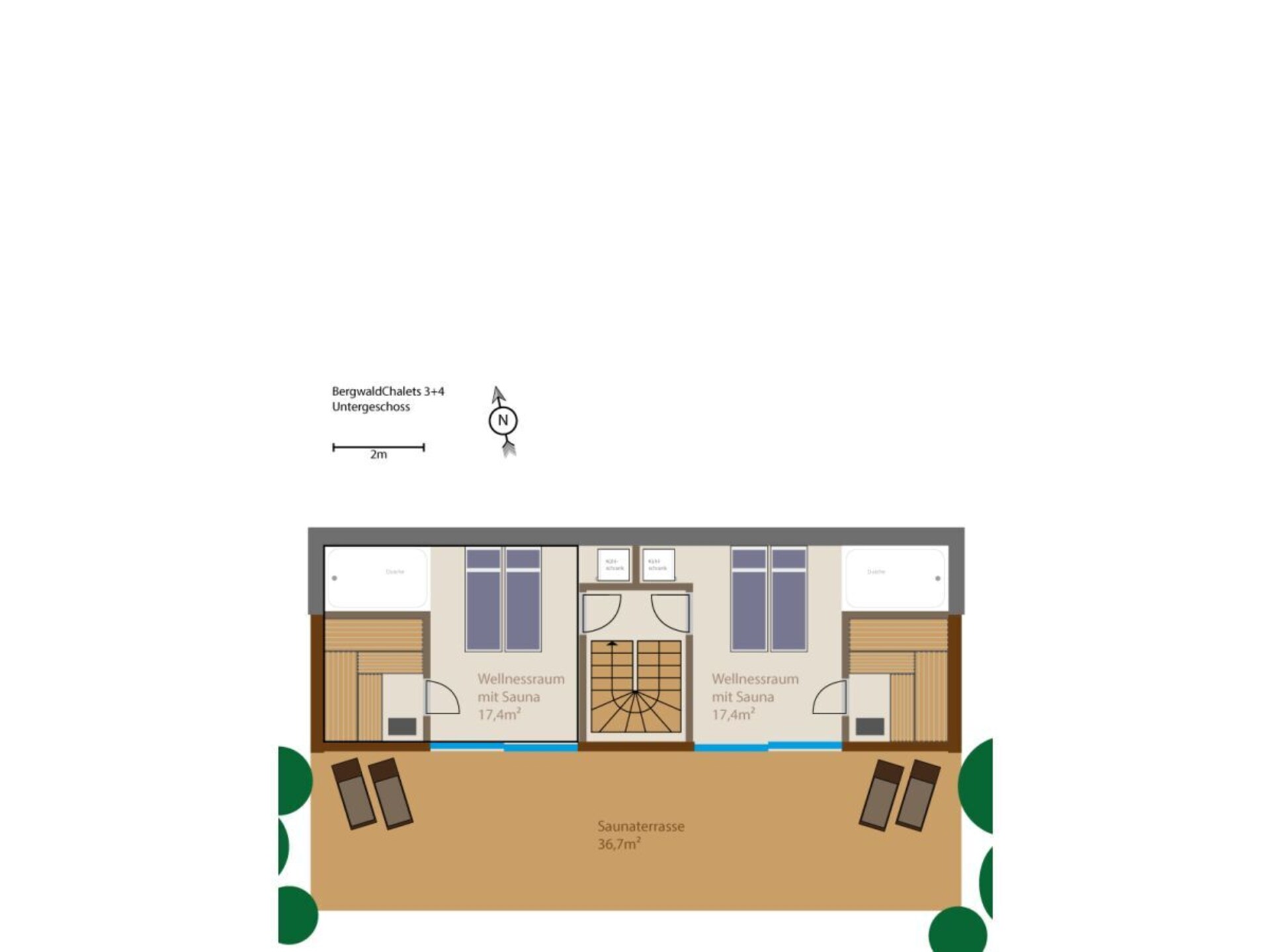 Bergwald Wellness Chalet voor 5 personen in Schierke, Harz - foto 29