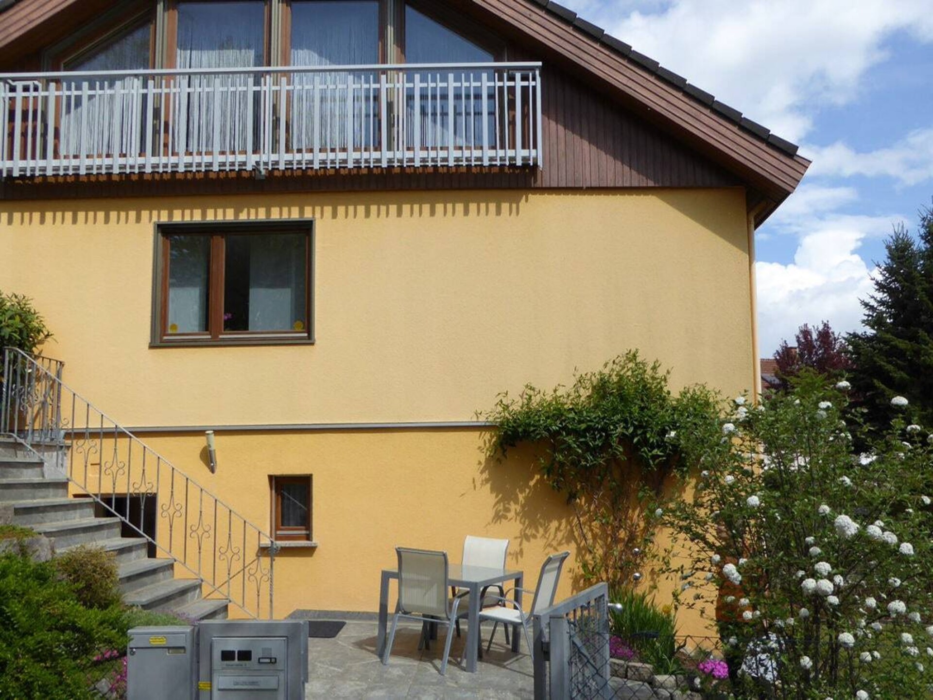 Knus vakantiehuis met zonnig terras nabij Würzburg - foto 1