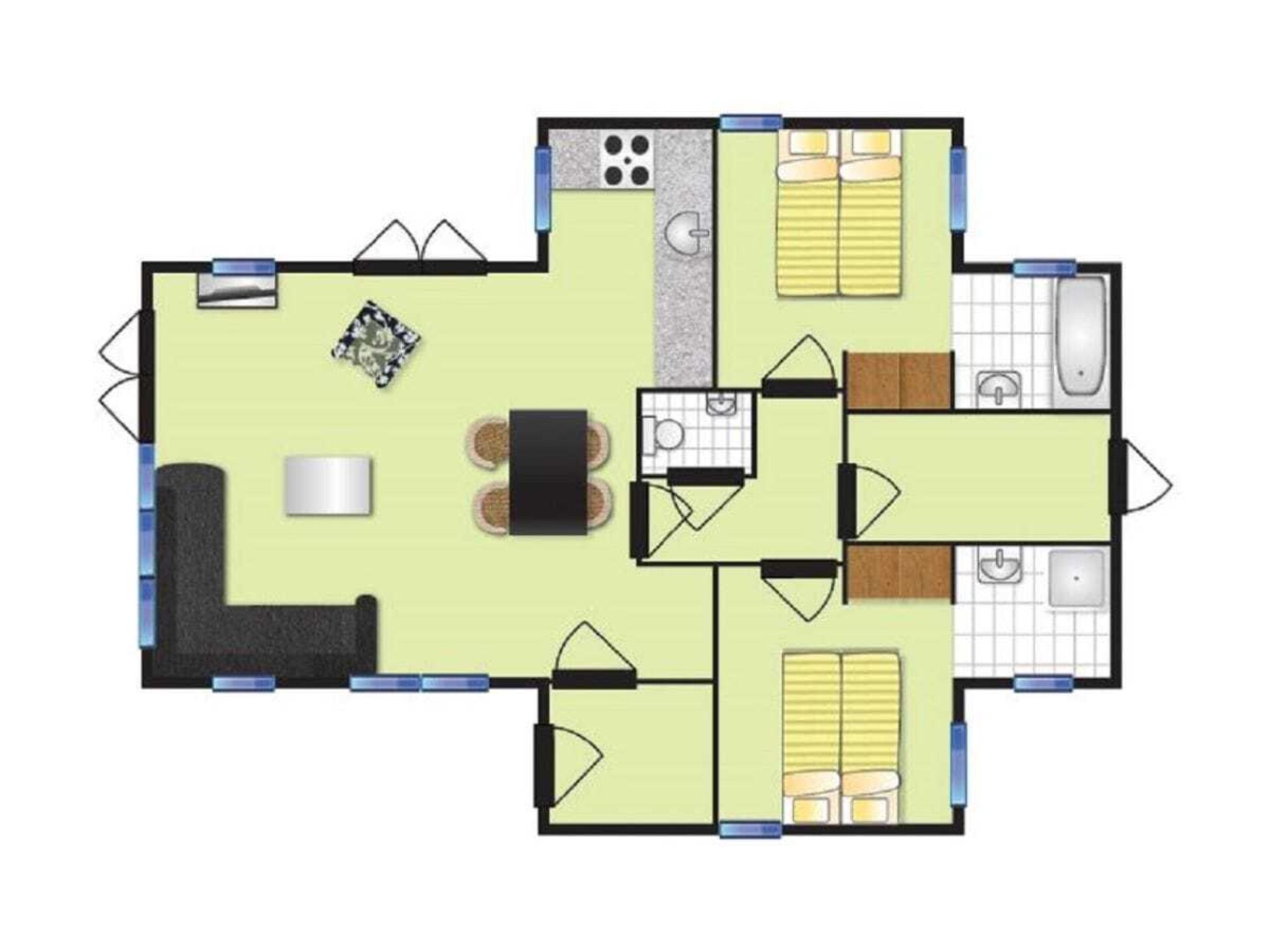Luxe Duinhuis op Ameland – 4 personen, 122 m², vlakbij strand en Ballum - foto 16
