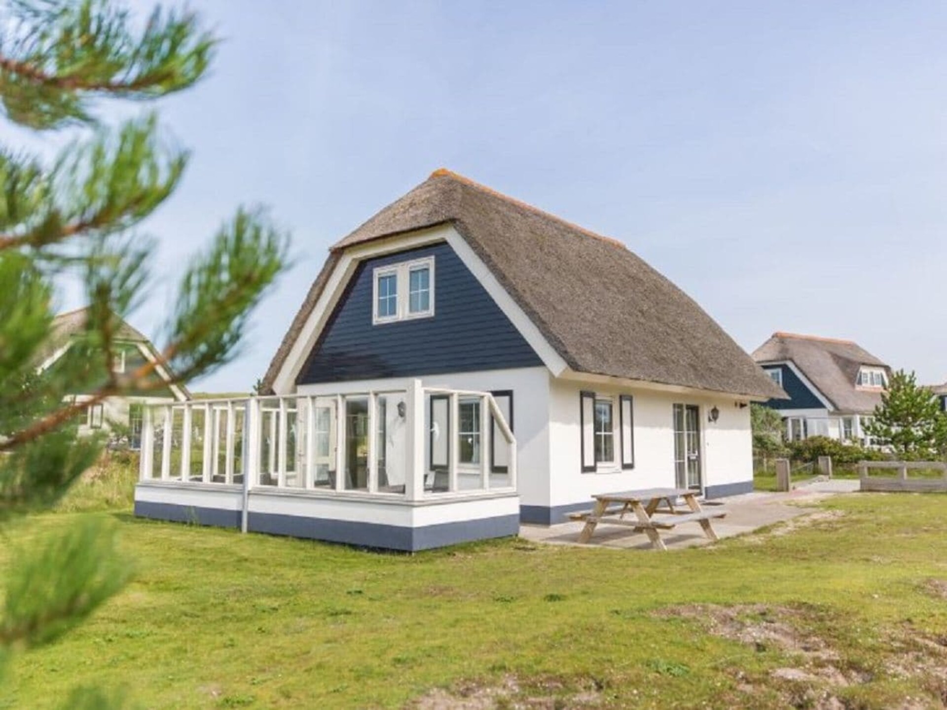 Ruim vakantiehuis in duingebied Ballum, 8 pers., strand op 600m - foto 3