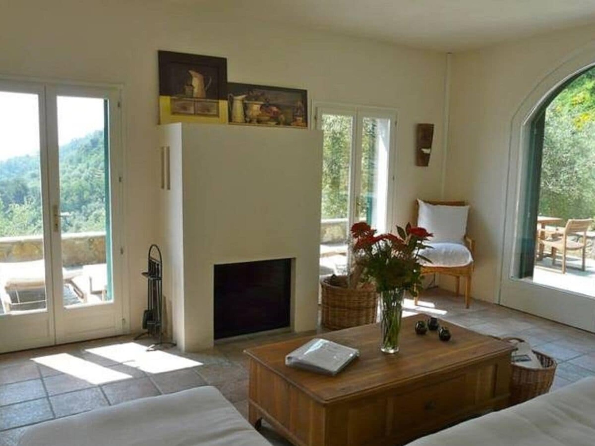 Romantisch vakantiehuis met panoramisch uitzicht en verwarmd zwembad bij Soldano - foto 8