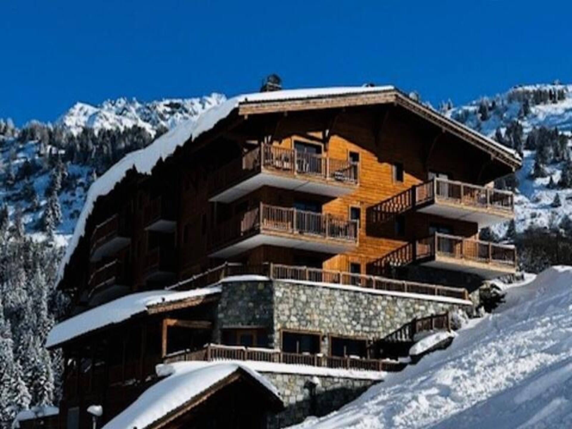 Ski-in/ski-out appartement voor 6 personen in Les Arcs 1800 met zwembad - foto 21