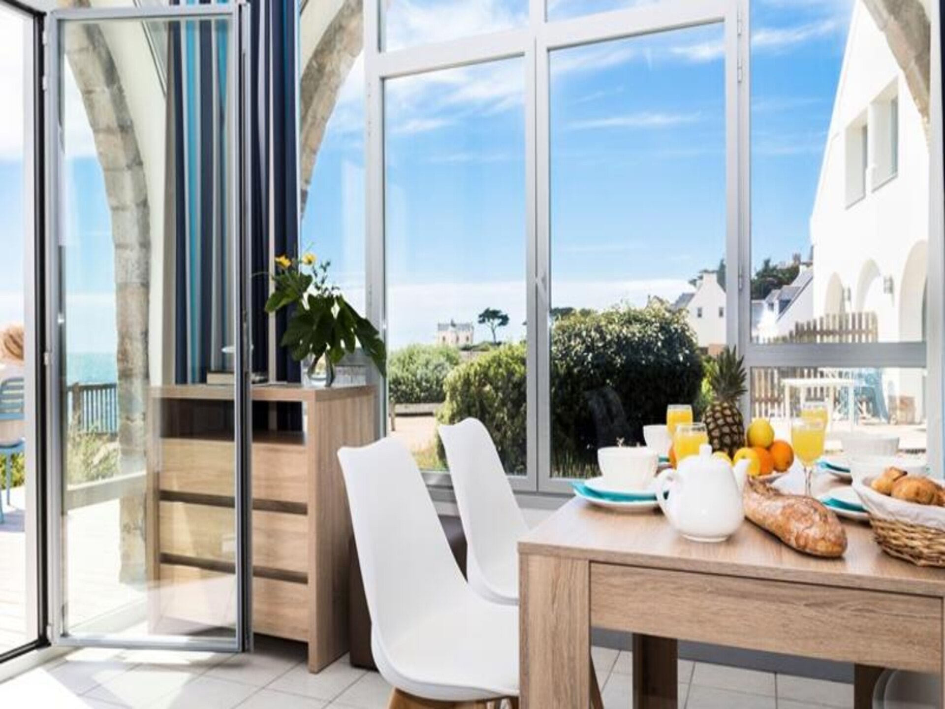 Appartement aan zee in bosrijk park bij Batz-sur-Mer voor 6 personen - foto 3