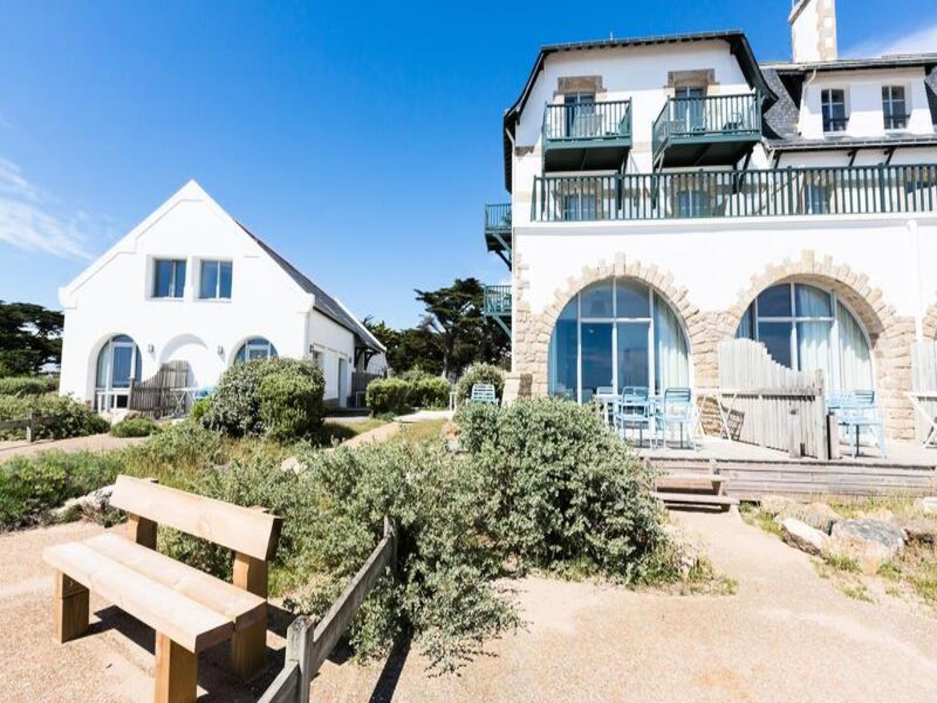 Appartement aan zee in bosrijk park bij Batz-sur-Mer voor 6 personen - foto 12