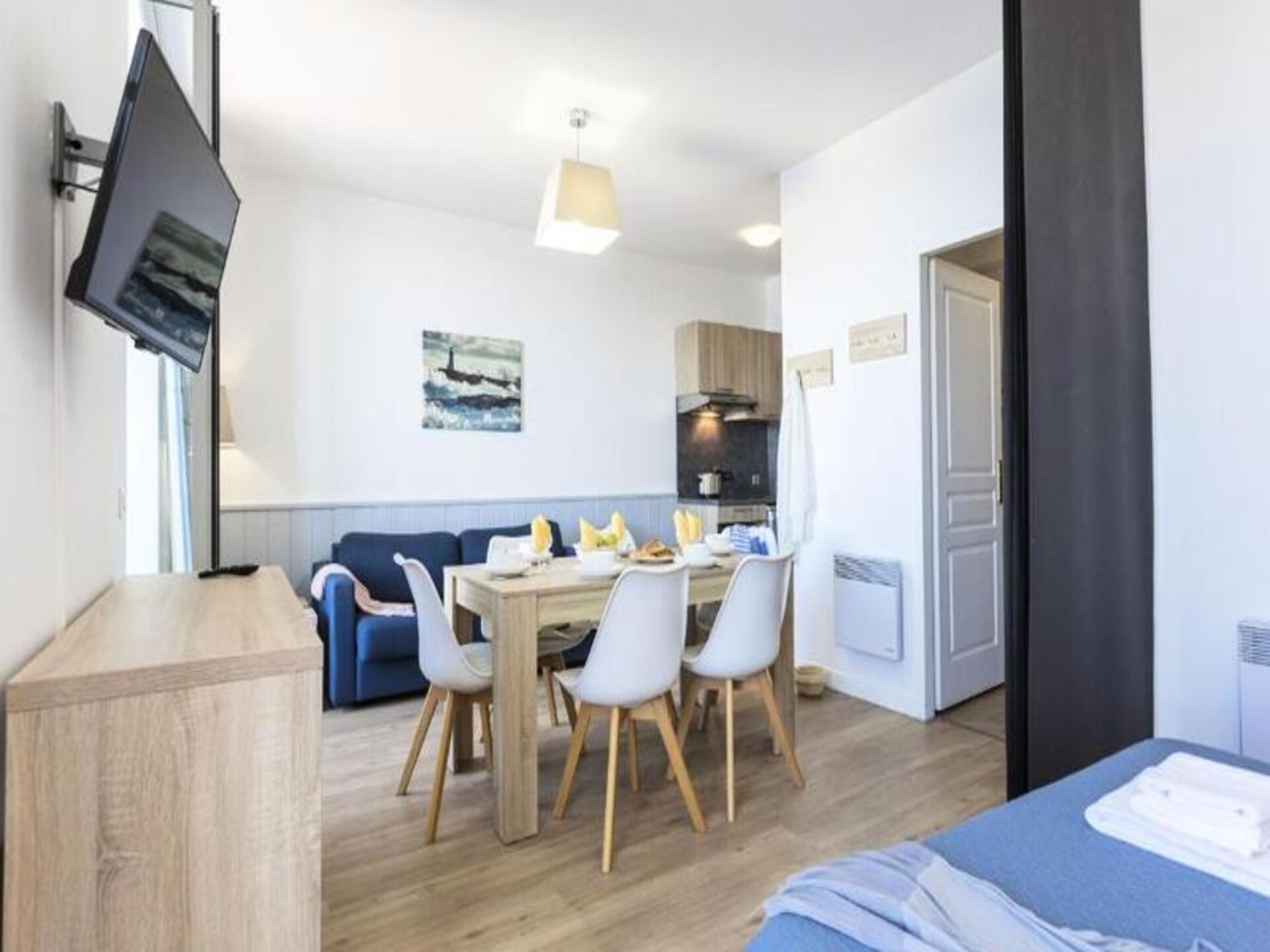 Appartement aan zee in bosrijk park bij Batz-sur-Mer voor 6 personen - foto 16