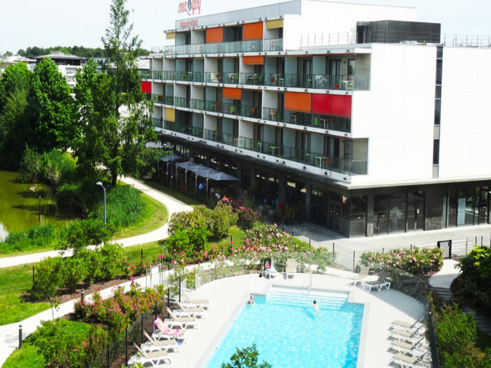 Rustiek appartement aan het water bij Bordeaux, met airco en terras - foto 11