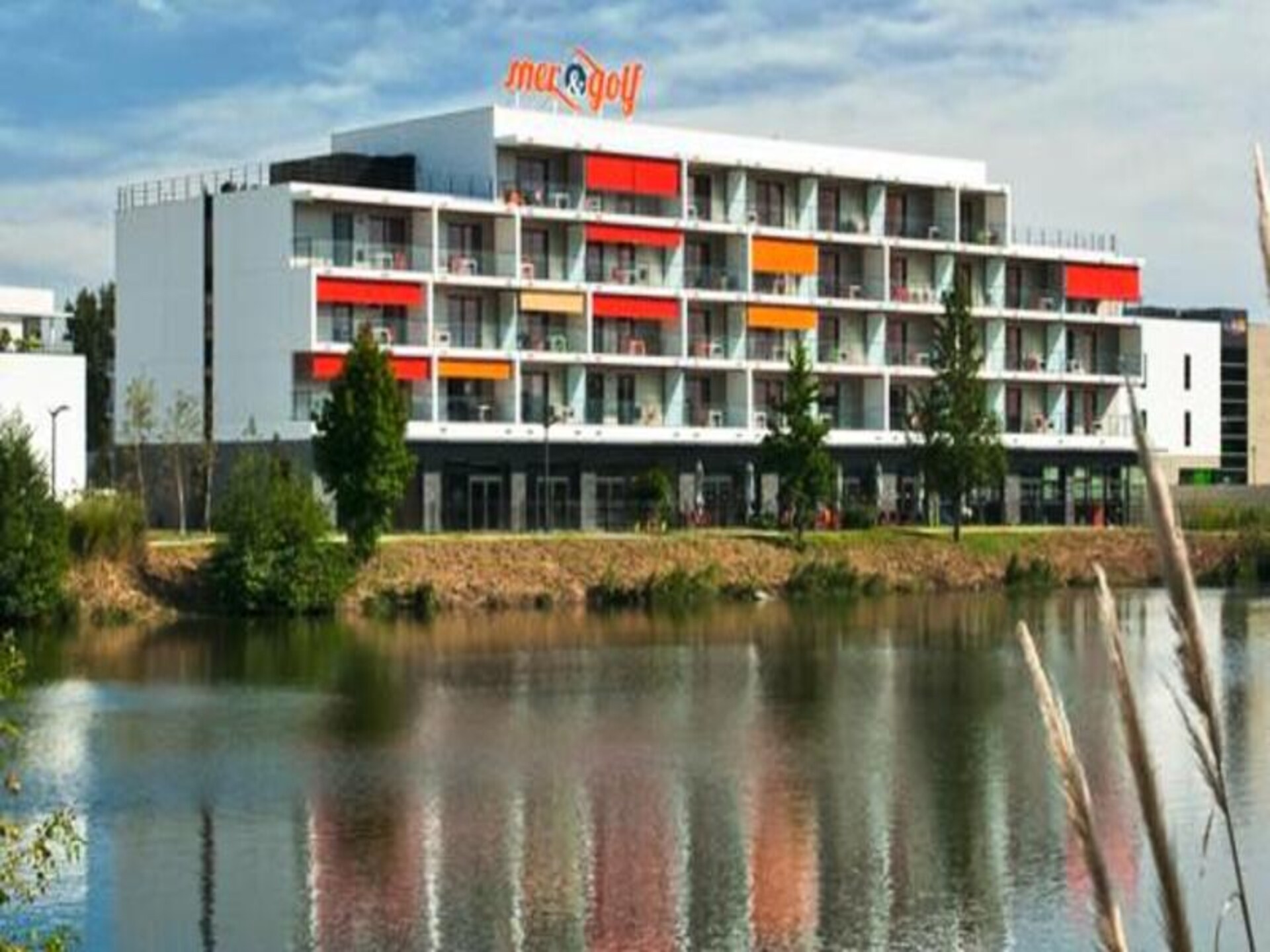 Rustiek appartement aan het water bij Bordeaux, met airco en terras - foto 18