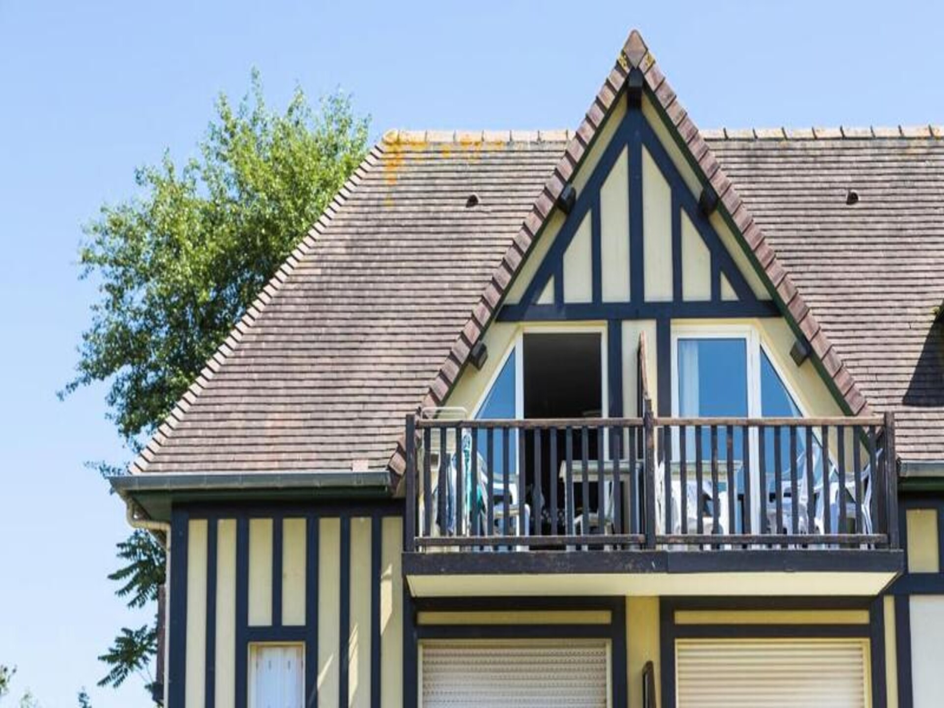 Appartement 4 personen bij strand Cabourg met verwarmd zwembad - foto 15