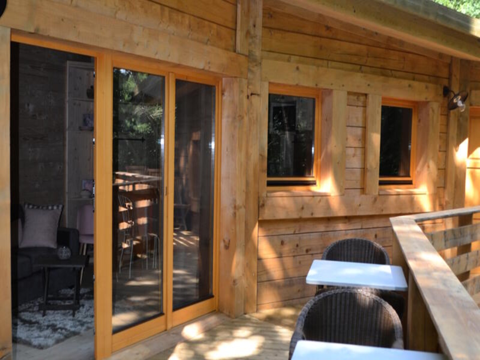 Comfortabele Cocoon Lodge voor 6 personen in het groene Parc de la Belle, Magné - foto 21