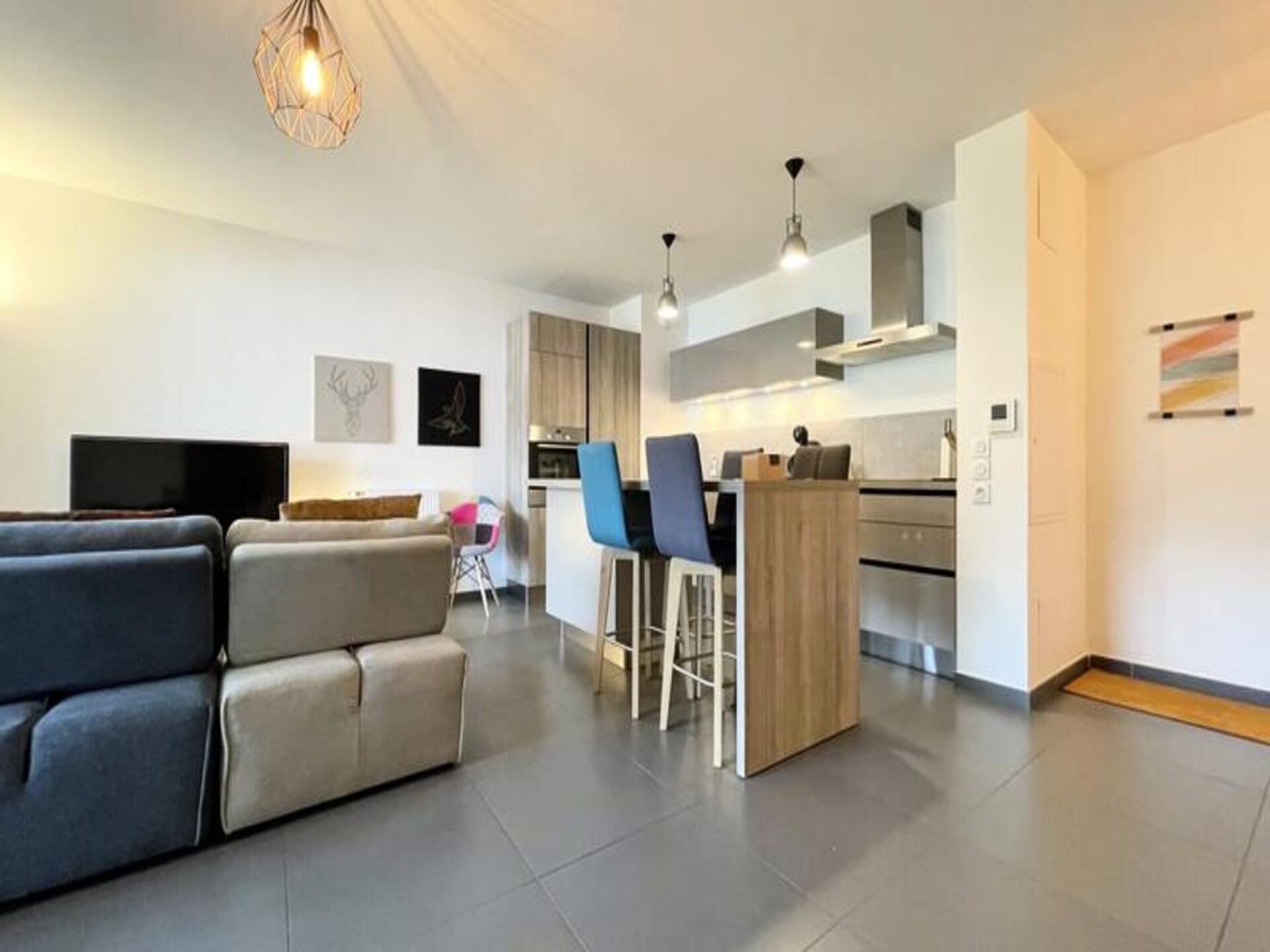 Licht appartement met terras in Eybens, vlakbij Grenoble - foto 2