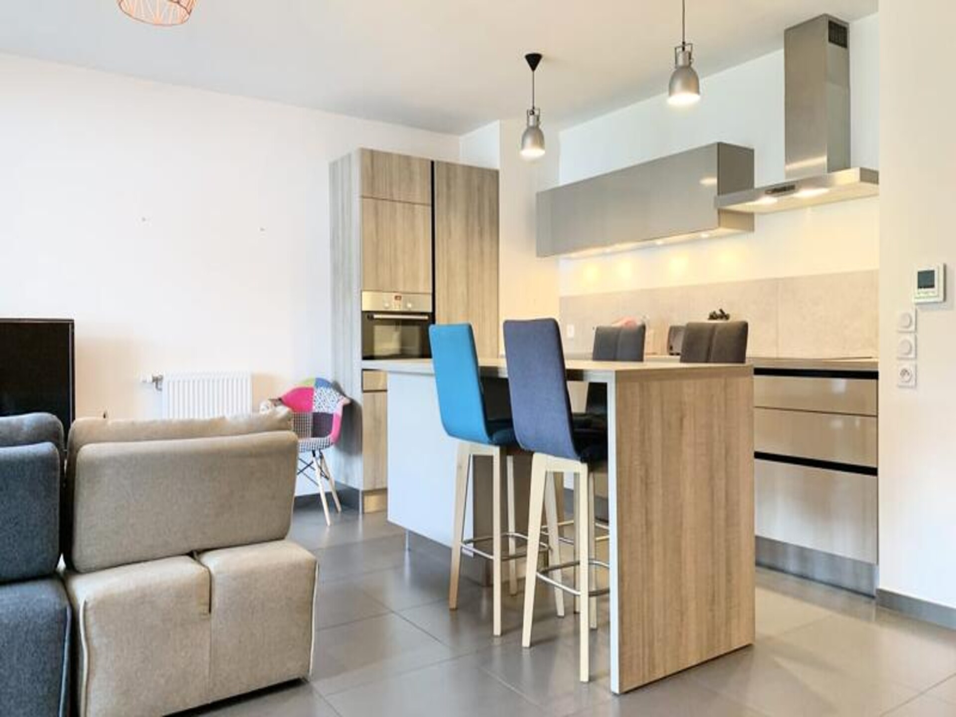 Licht appartement met terras in Eybens, vlakbij Grenoble - foto 6