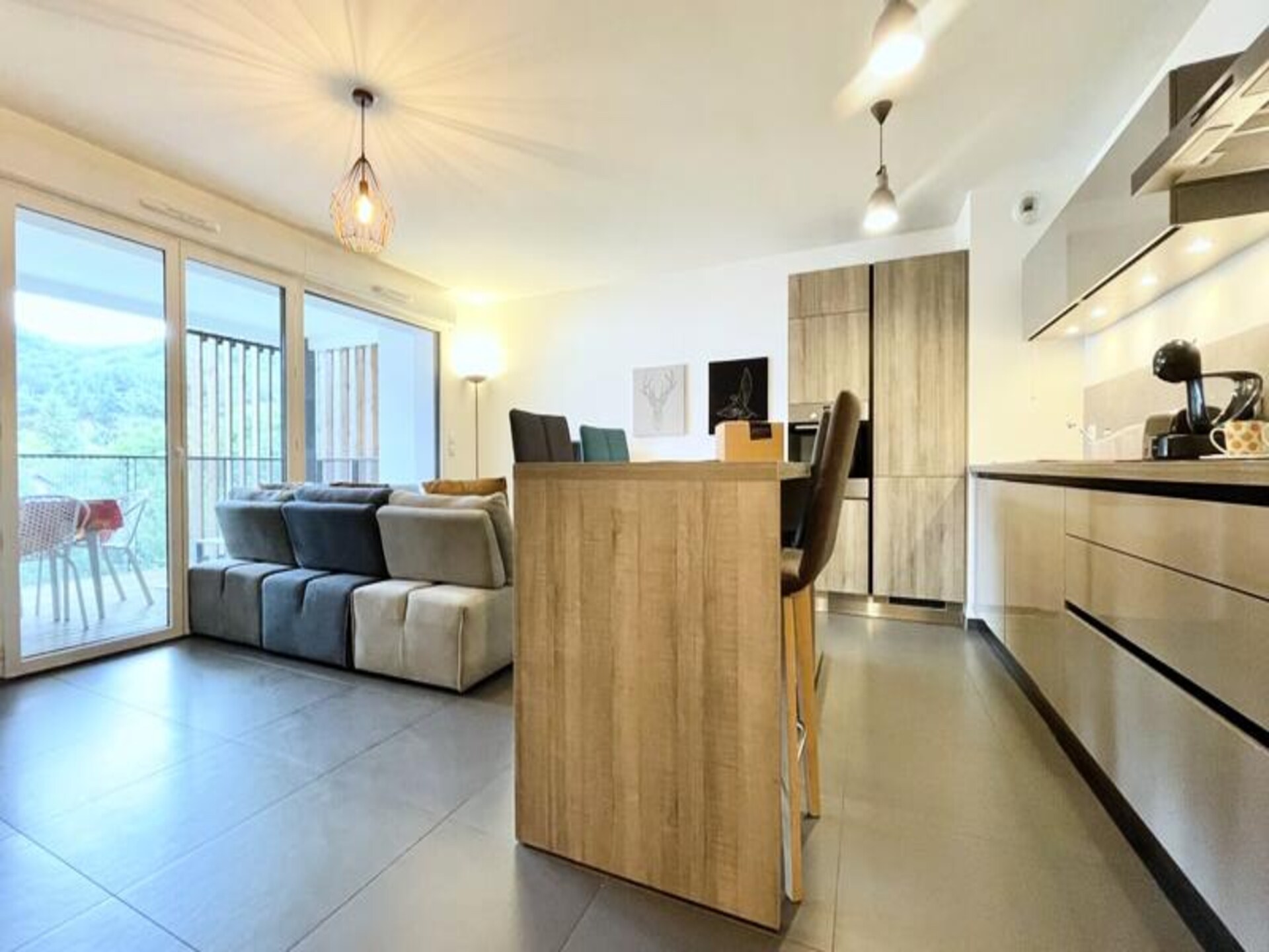 Licht appartement met terras in Eybens, vlakbij Grenoble - foto 7