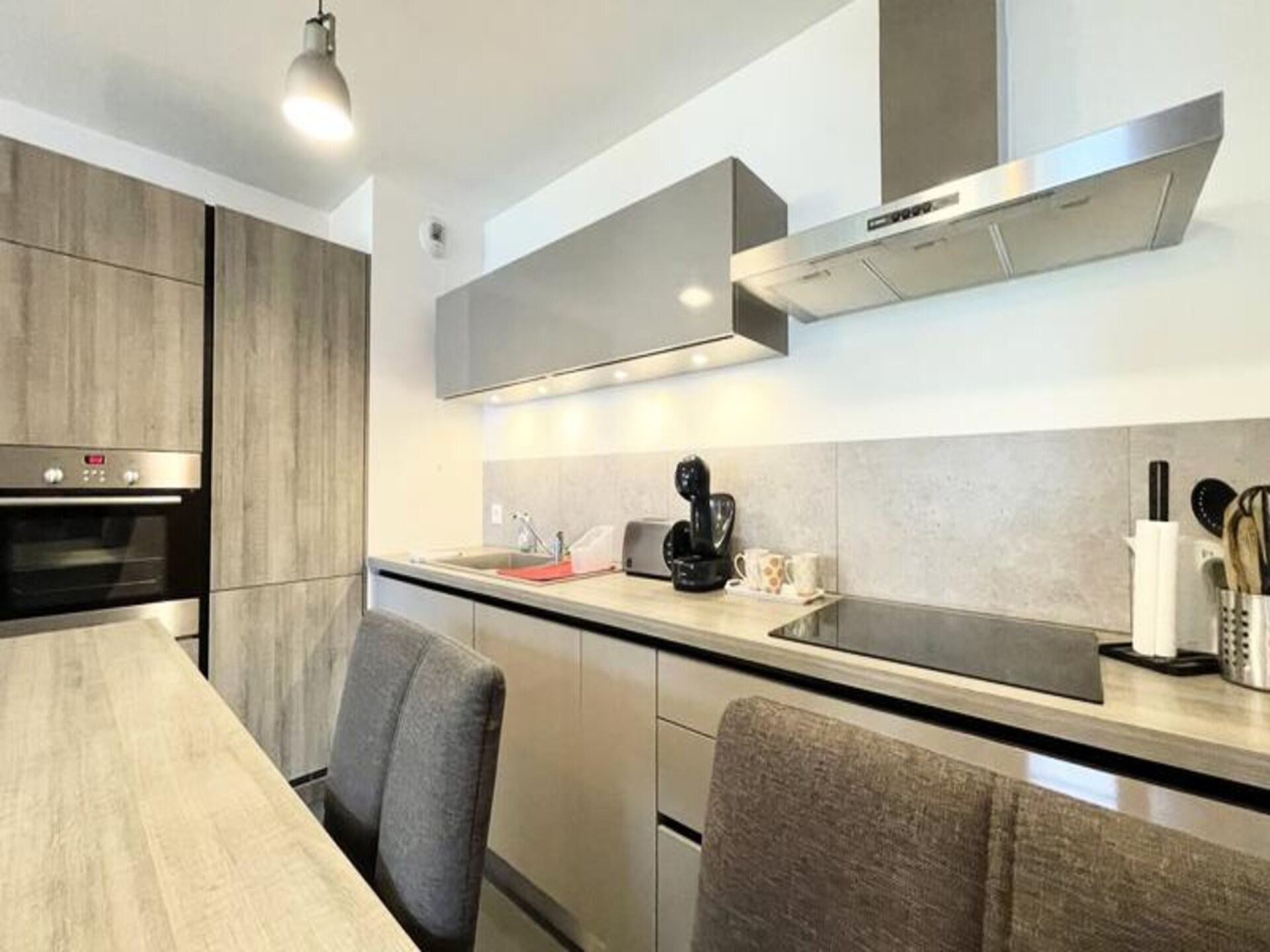 Licht appartement met terras in Eybens, vlakbij Grenoble - foto 9