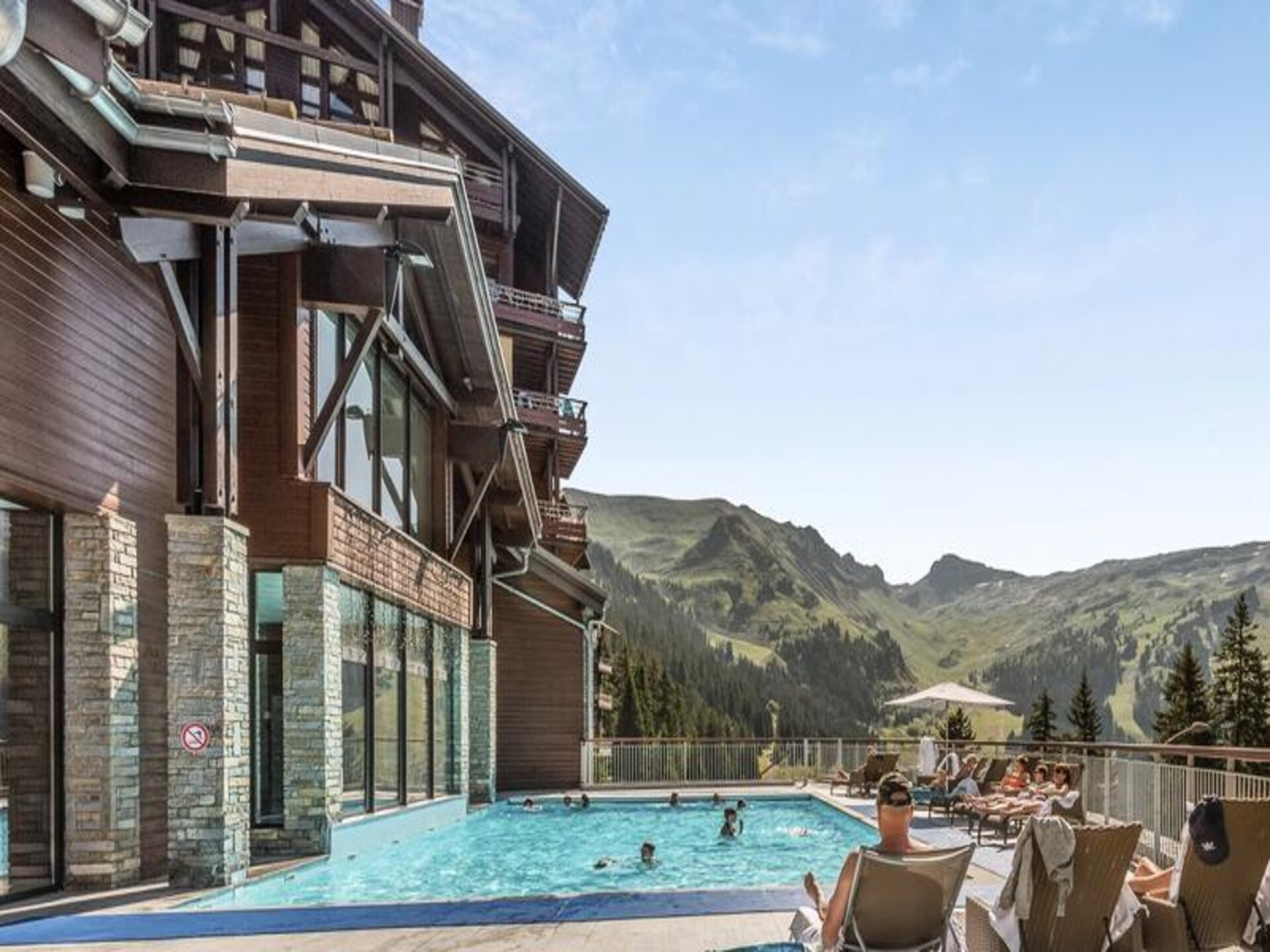 Appartement Flaine met panoramisch uitzicht, wellness & directe piste-toegang - foto 2