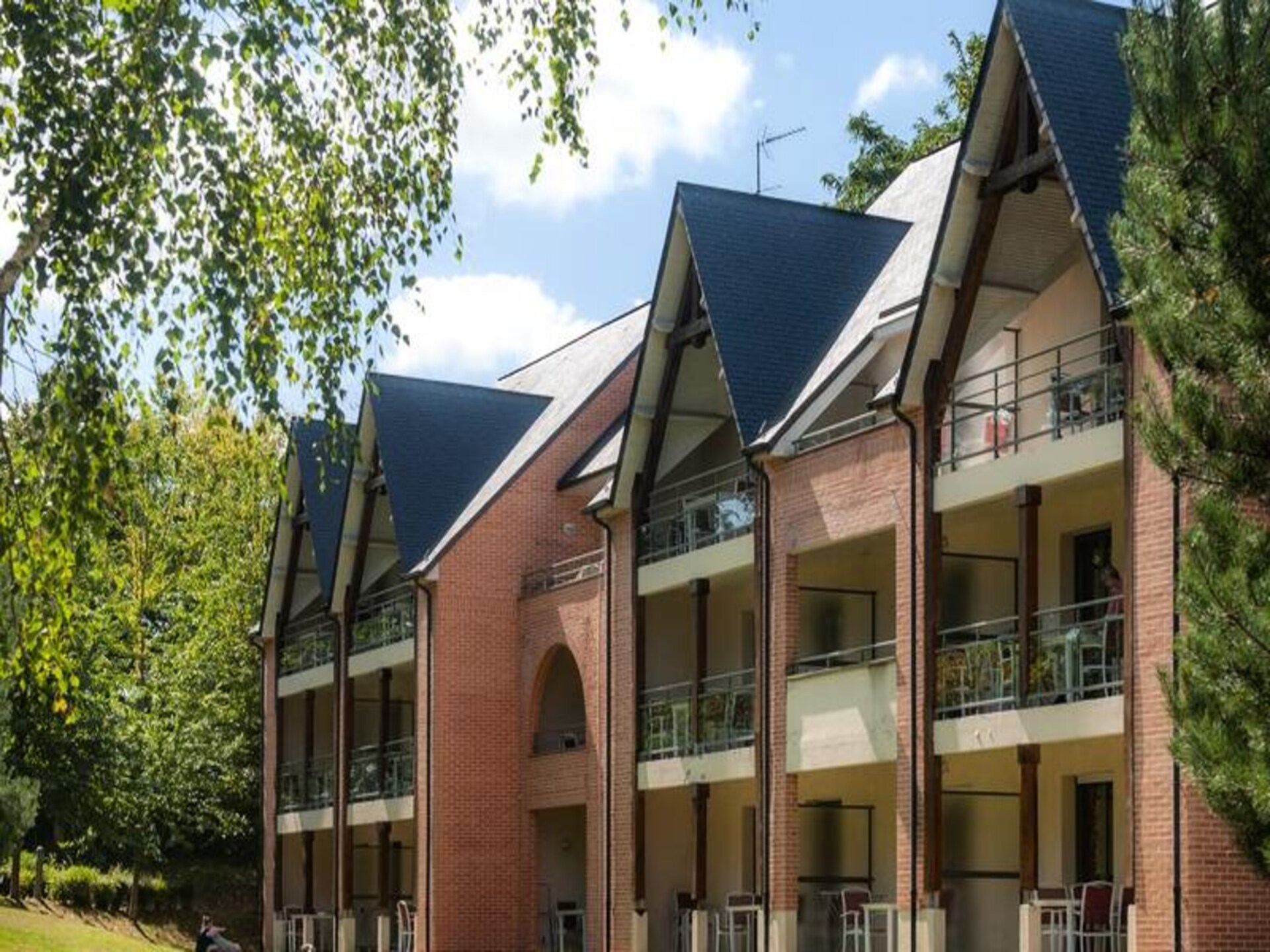 Knusse studio voor 2 in bosrijk park nabij Honfleur - foto 2