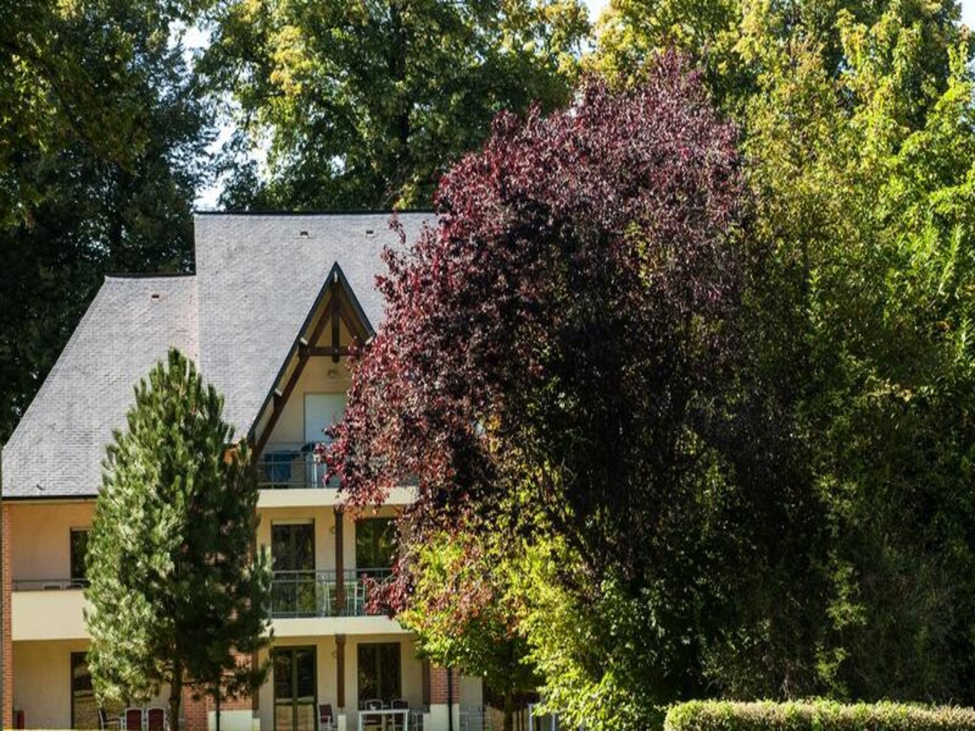 Knusse studio voor 2 in bosrijk park nabij Honfleur - foto 13