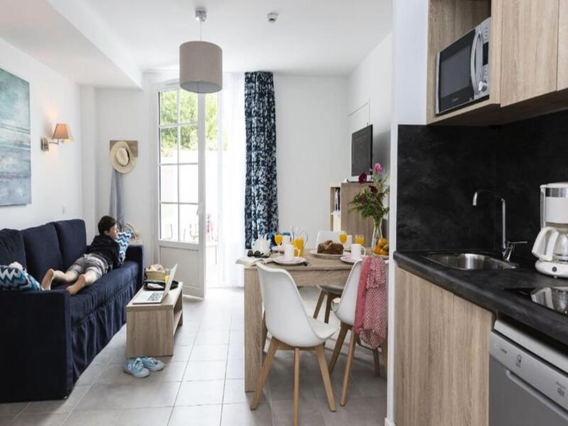 Knusse studio voor 2 op Île de Ré met zwembad en sauna - foto 11