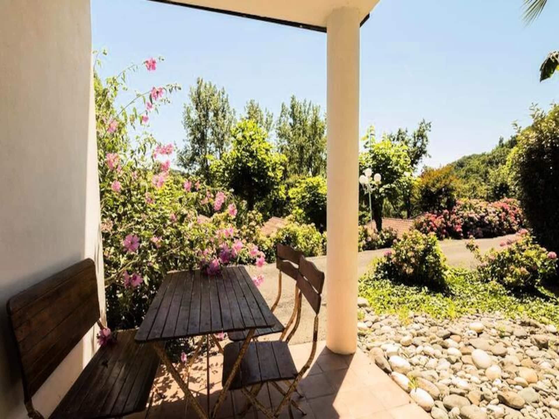 Authentiek vakwerkappartement in La Bastide Clairence met verwarmd zwembad - foto 16