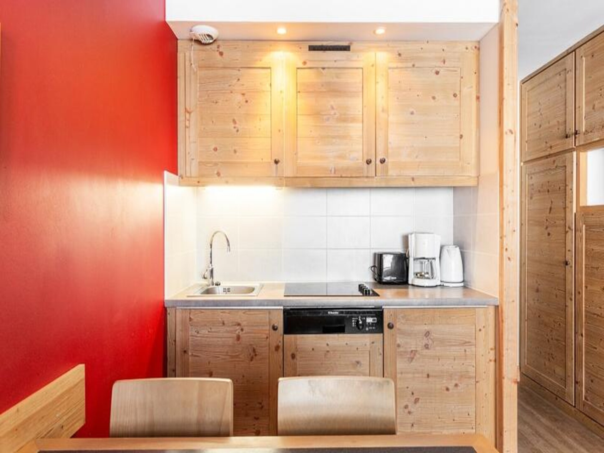 Appartement in autovrij La Tania, direct aan de piste tussen Courchevel en Méribel - foto 14