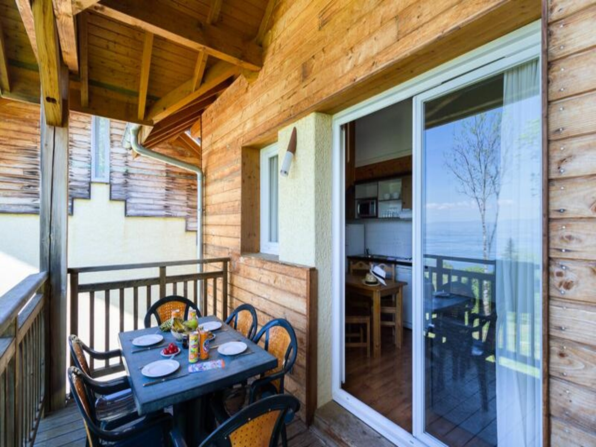 Rustiek chalet-appartement voor 6 bij het Meer van Genève met zwembad - foto 27