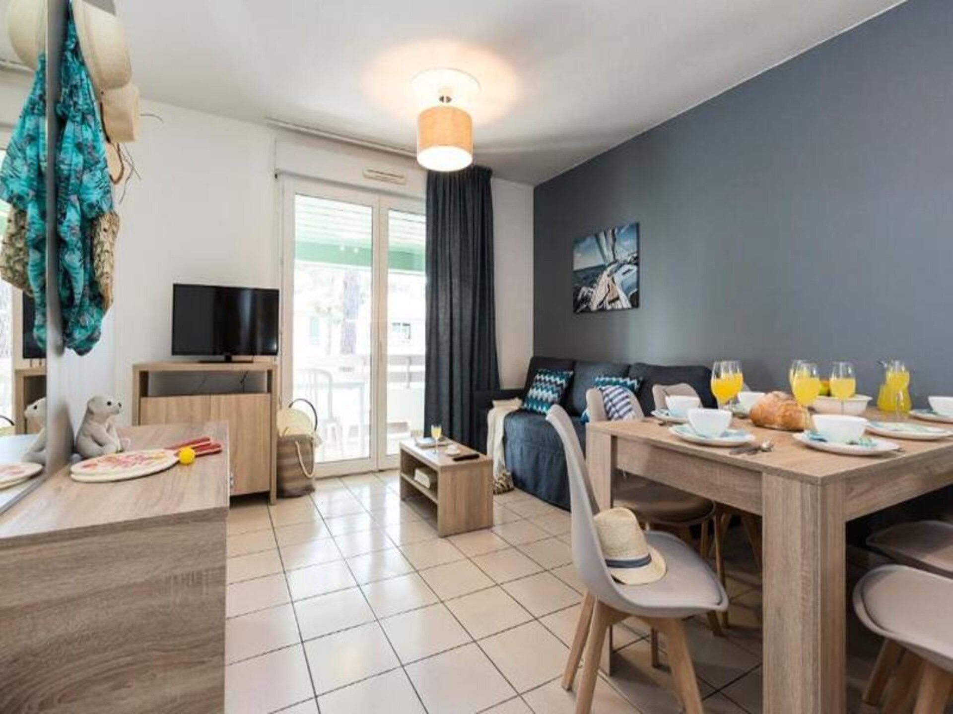 Appartement 6 pers. aan de golfbaan, op 350m van strand Moliets - foto 14