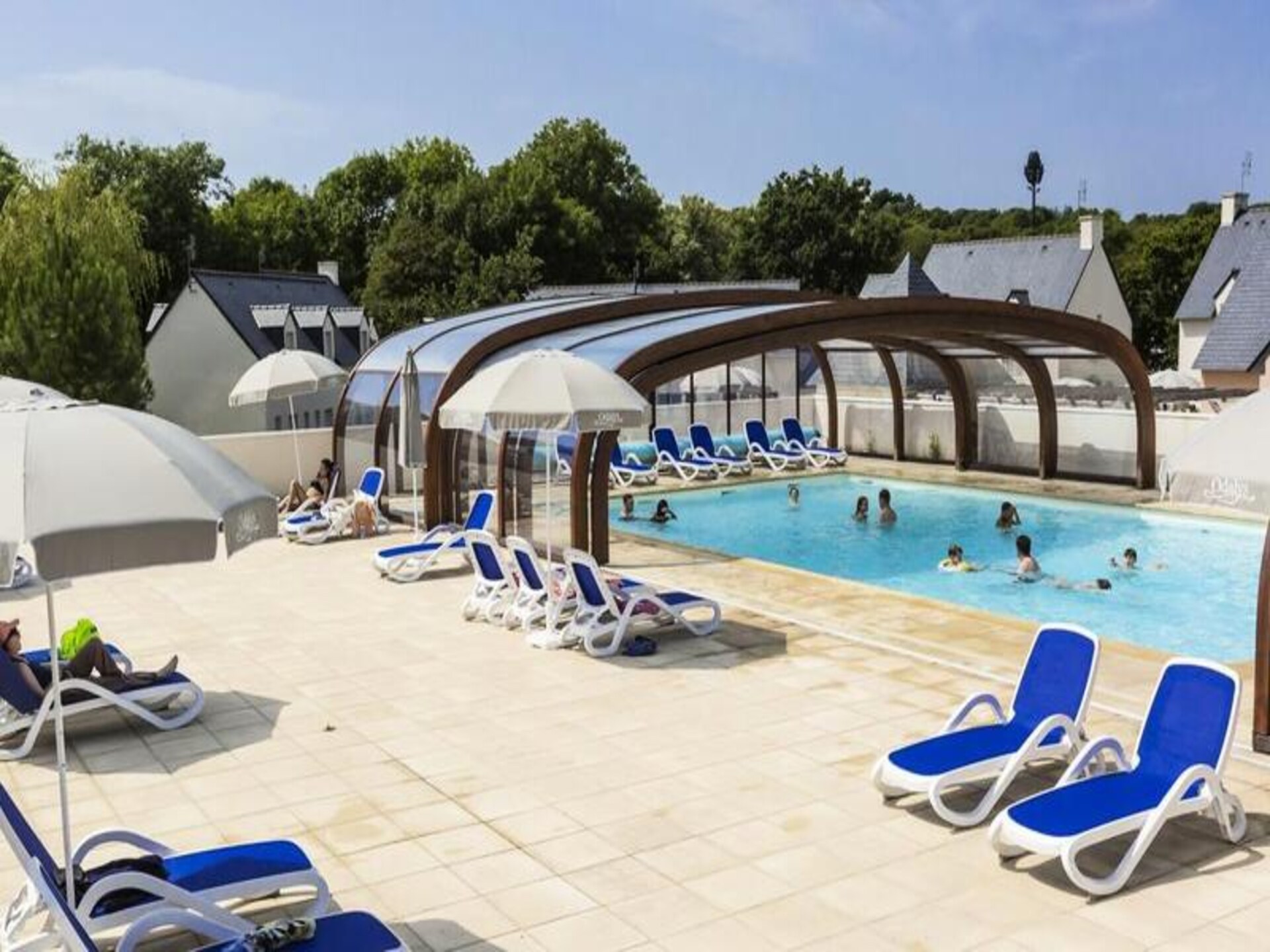 Ruim duplex appartement voor 8 personen op 700 meter van het strand in Crozon Morgat - foto 3