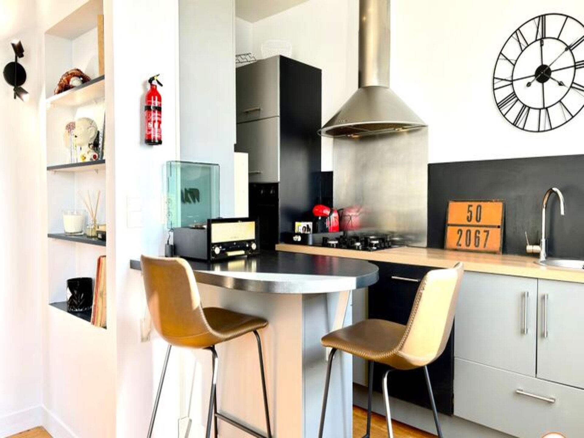 Le Music-hall: Sfeervol appartement met zeezicht op 2 minuten van het strand - foto 6
