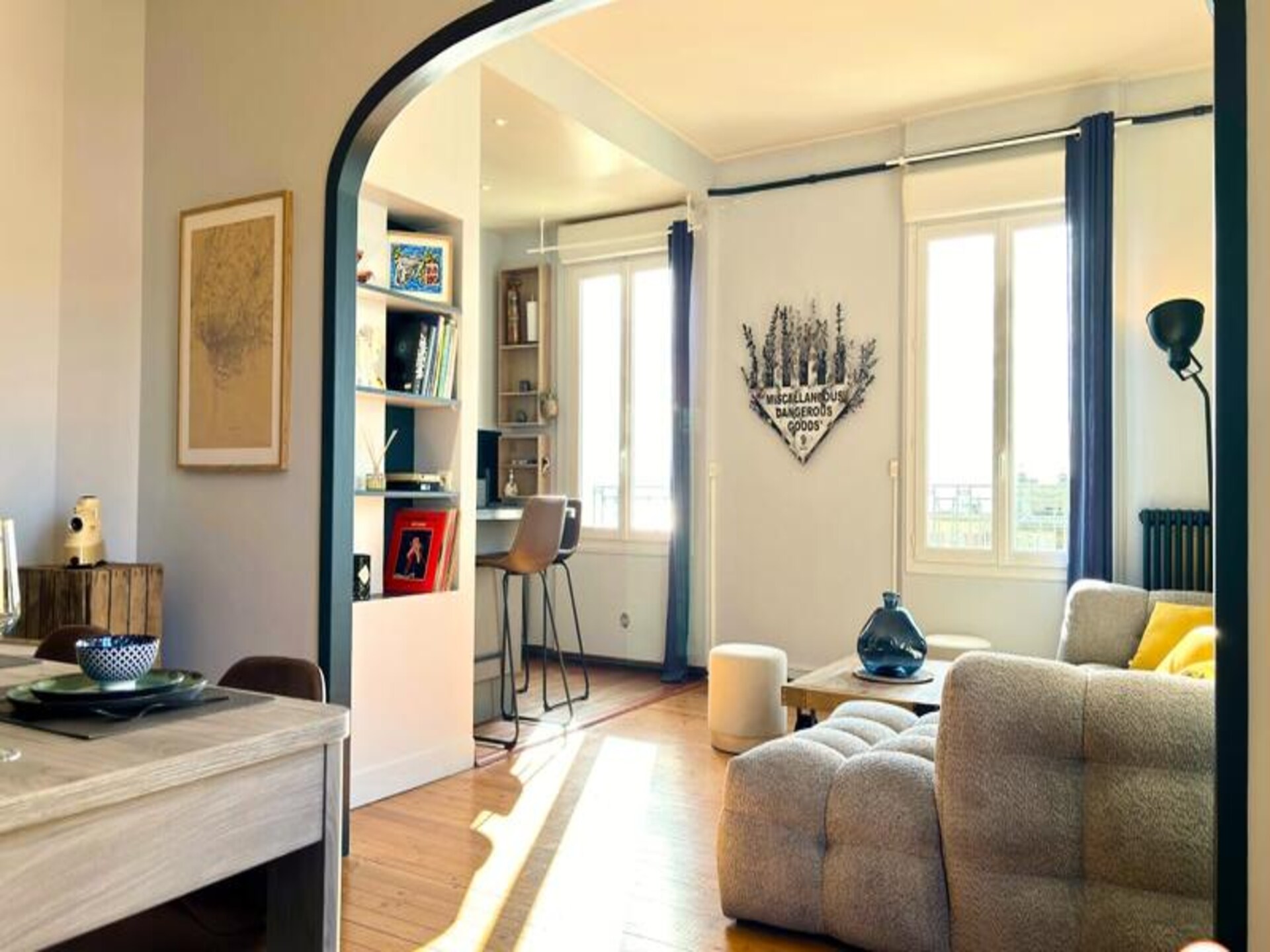 Le Music-hall: Sfeervol appartement met zeezicht op 2 minuten van het strand - foto 10