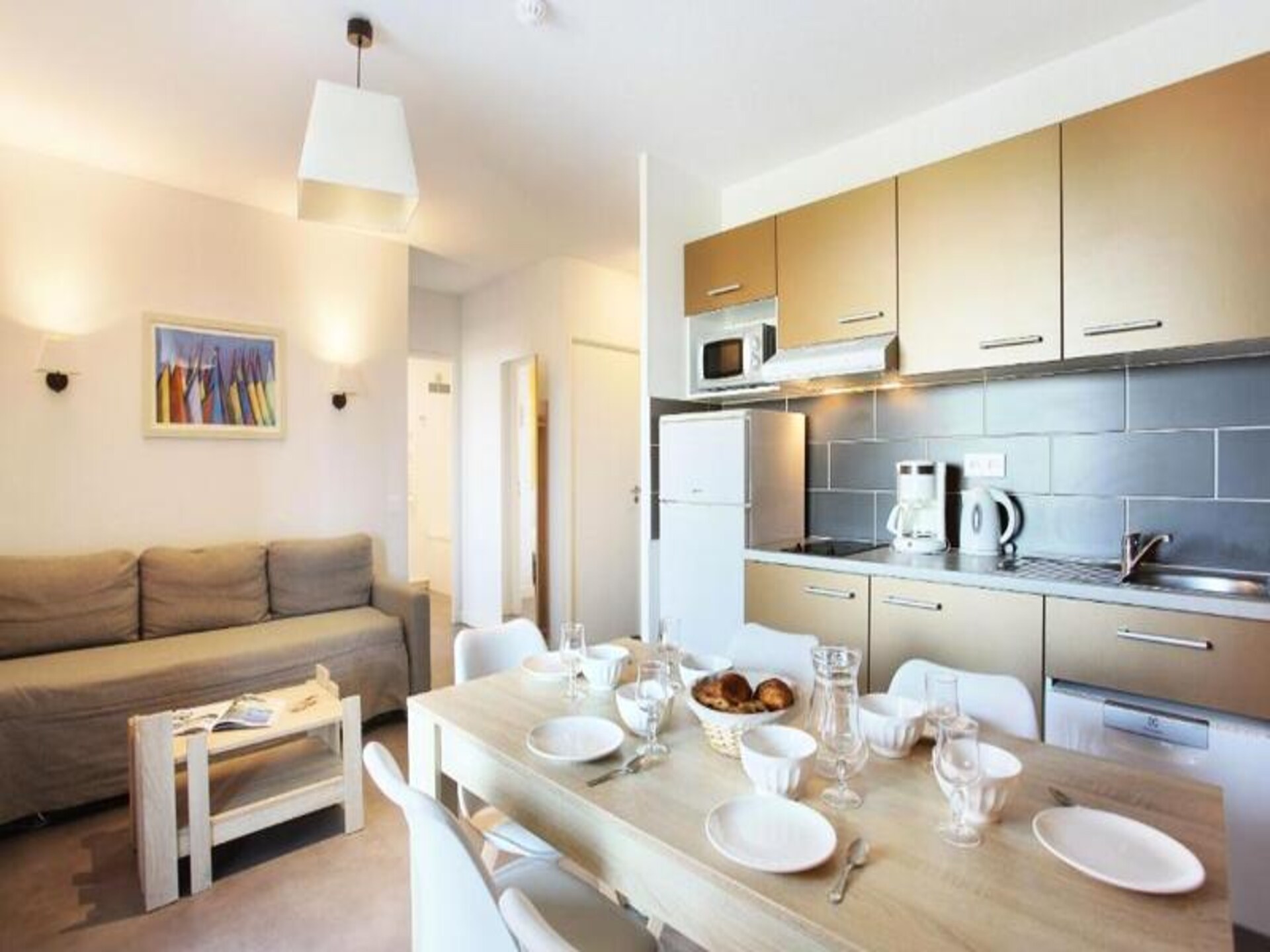 Ruim appartement voor 7 personen op 300 meter van het strand in Sète - foto 13