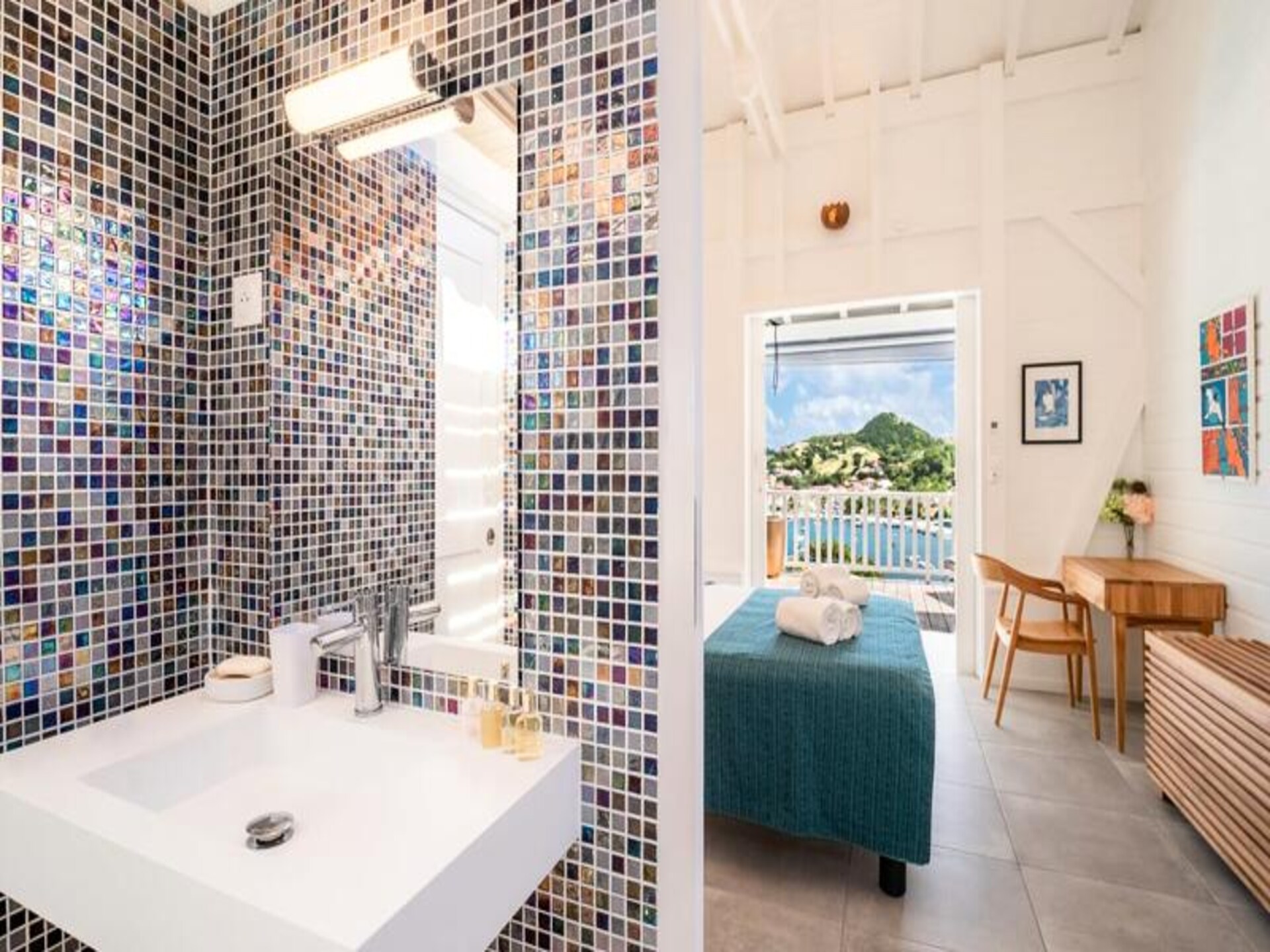 Villa Rackam: Creools design met panoramisch uitzicht op de Baie des Saintes - foto 36