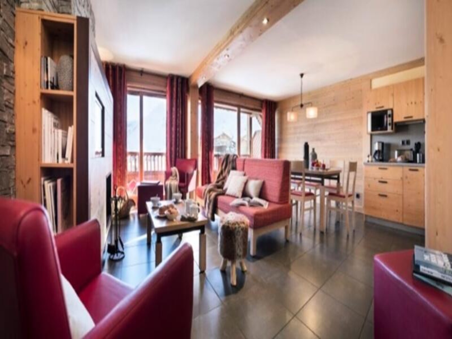 Luxe appartement voor 8 personen in Résidence Village Montana Tignes - foto 4