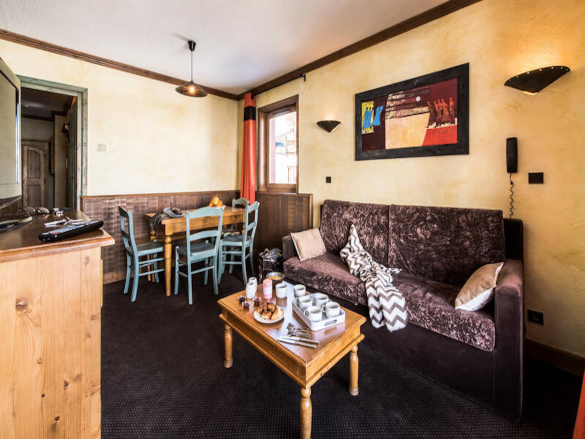Ruim 6-persoons appartement in Tignes Le Lac met toegang tot luxe spa - foto 2