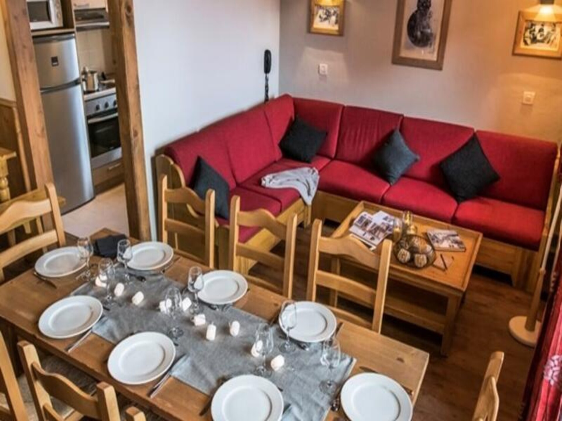 Ruim 10-persoons appartement met spa in Tignes Le Lac - foto 2