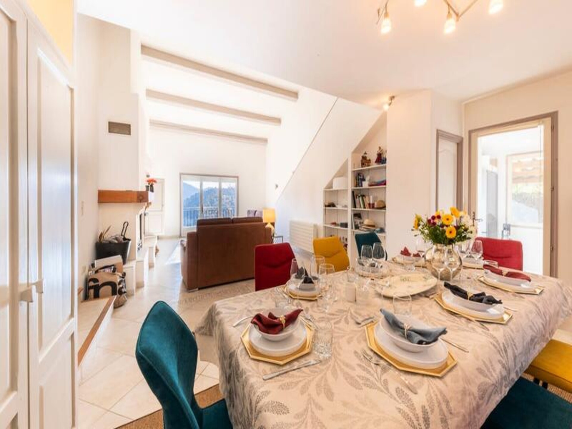 Ruime villa voor 8 met privézwembad en panoramisch uitzicht bij Nice - foto 10