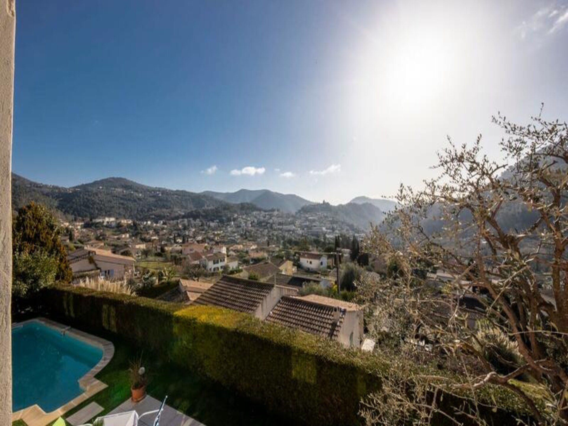 Ruime villa voor 8 met privézwembad en panoramisch uitzicht bij Nice - foto 24