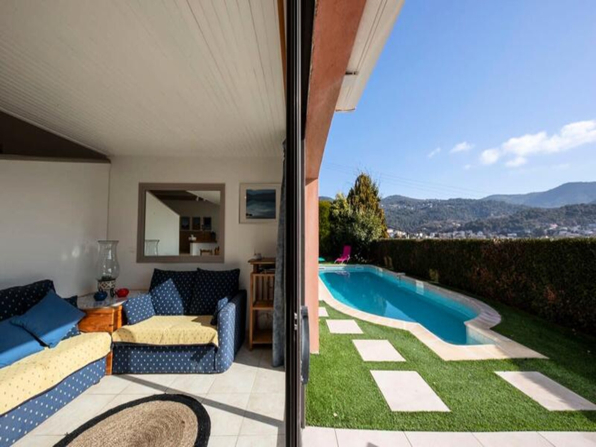 Ruime villa voor 8 met privézwembad en panoramisch uitzicht bij Nice - foto 37