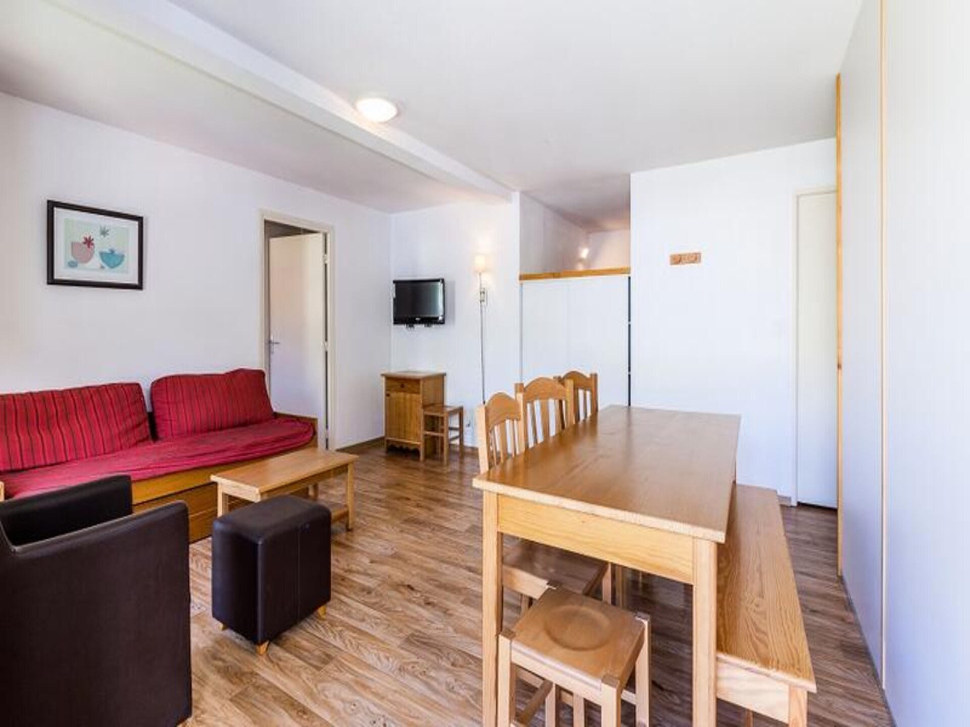 Ruim 8-persoons appartement met balkon aan de piste in La Foux d'Allos - foto 9