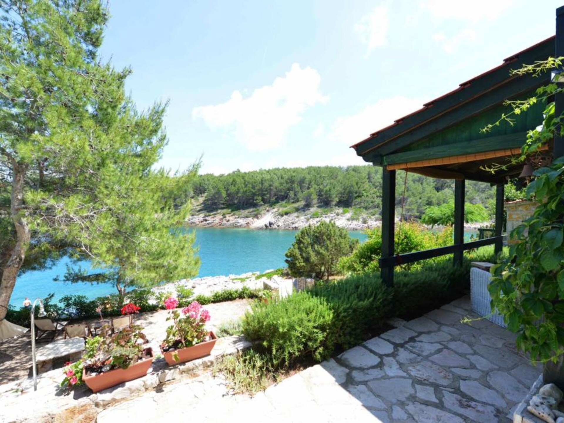 Studio Ruzmarin aan zee in Vrboska, Hvar – direct aan het strand - foto 13