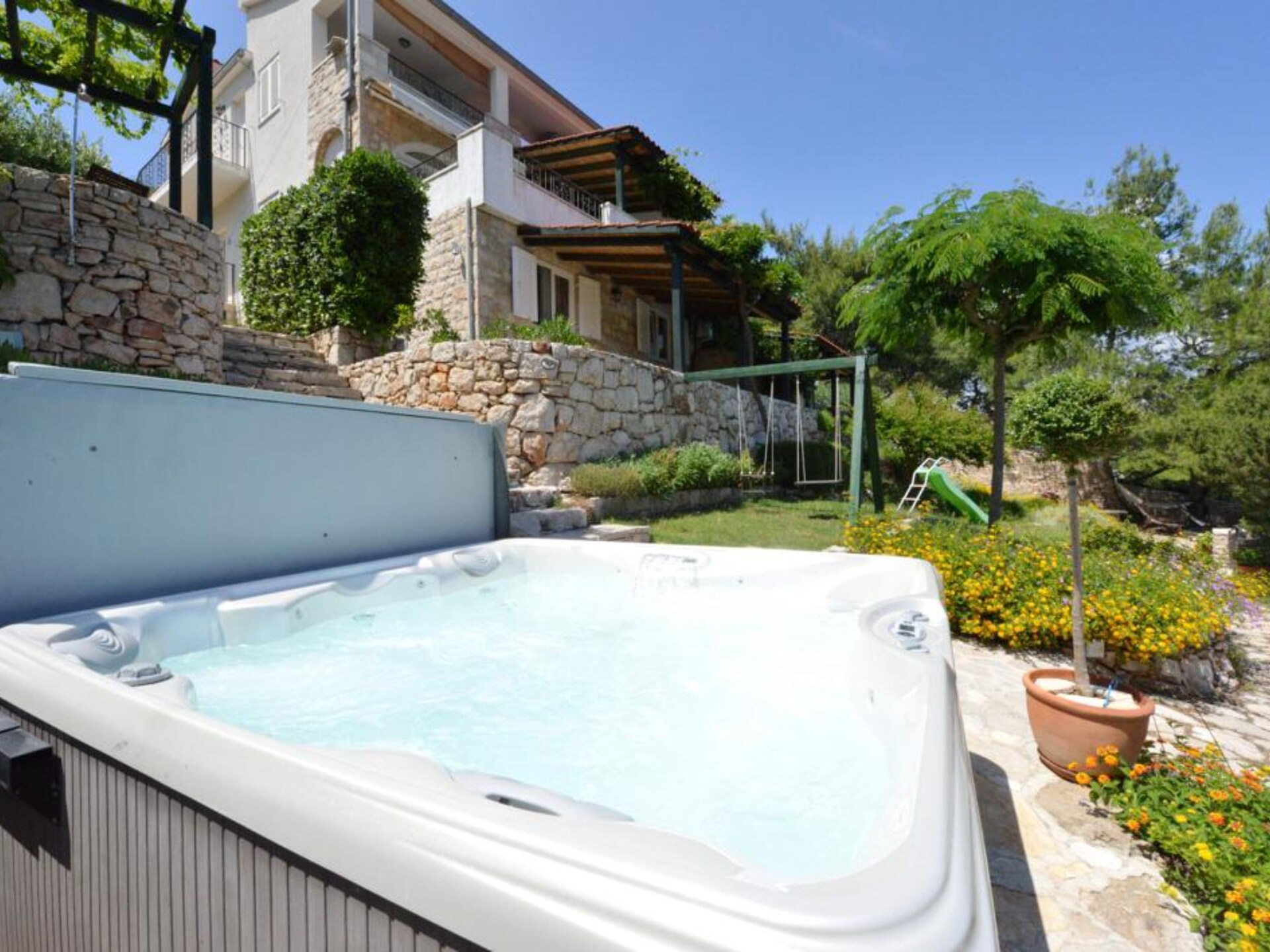Studio Ruzmarin aan zee in Vrboska, Hvar – direct aan het strand - foto 21