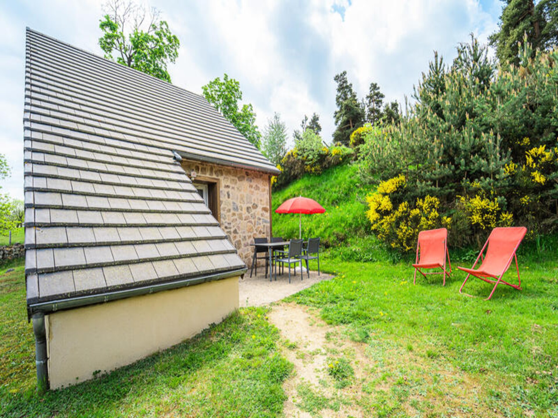 Knusse studio voor 2 personen in hartje Aumont-Aubrac - foto 8