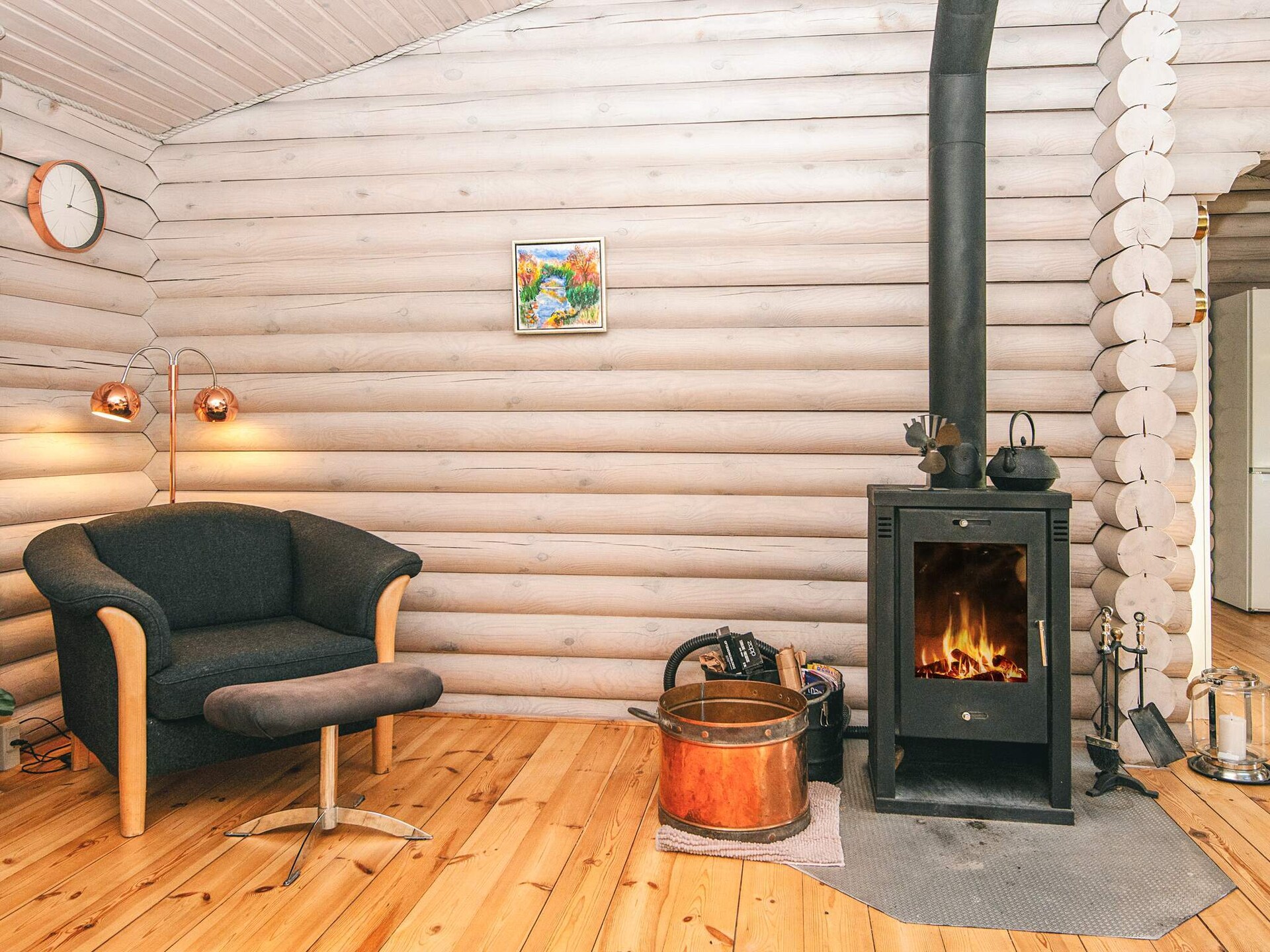 Sfeervol blokhuis in Fårvang met privé spa, vlakbij Silkeborg - foto 11