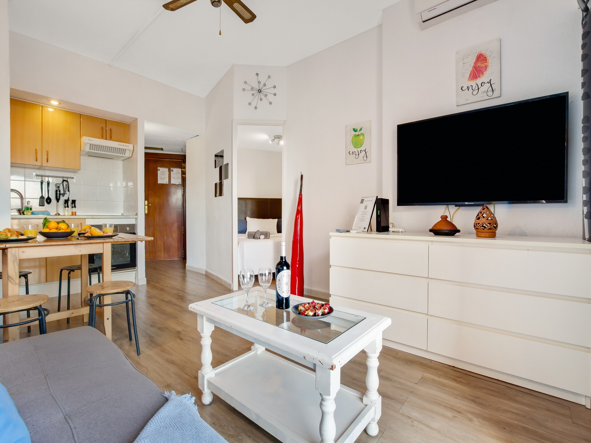 Knus appartement aan zee met zwembad in Benalmádena - foto 9