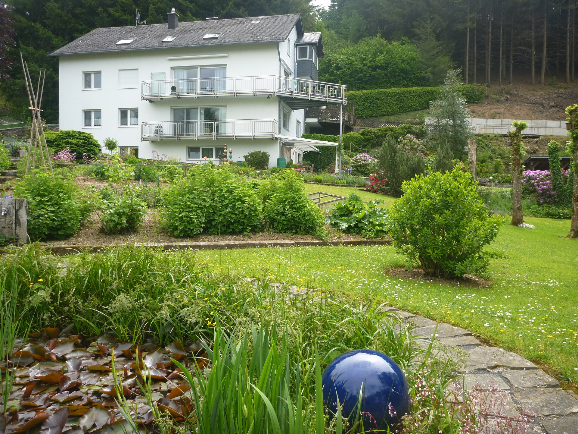 Ruim appartement aan de bosrand in Sellerich met grote tuin - foto 2